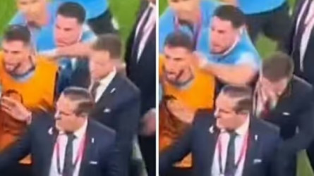 نجم أوروجواي يواجه الإيقاف 15 مباراة.. واستبعاد حكم مباراة غانا