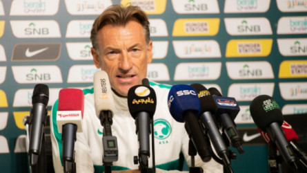 رينارد طلب رينارد الوحيد من جماهير السعودية لحسم التأهل بكأس العالم