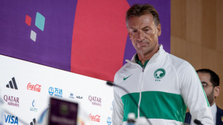 كلمات رينارد الأخيرة قبل مباراة السعودية والمكسيك المصيرية