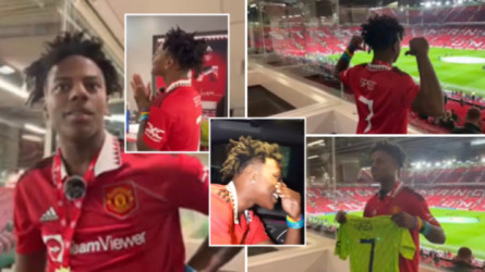 سبييد سافر من أمريكا لمشاهدة رونالدو ليتفاجأ بغيابه عن مانشستر يونايتد