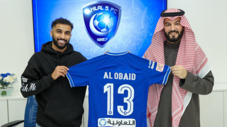 أول تعليق من العبيد بعد انضمامه من النصر إلى الهلال.. ماذا قال؟
