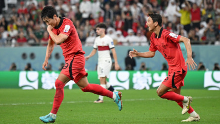  كوريا تعبر البرتغال.. وتطيح بأوروجواي وغانا من كأس العالم 2022