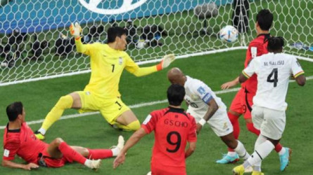 قطر 2022|ماذا قدم حارس الشباب في مباراة كوريا وغانا..صفر تصديات