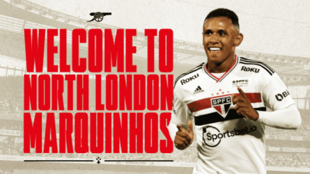 ماركينوس رسميا.. أرسنال يعلن التعاقد مع البرازيلي ماركينوس