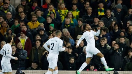 مانشستر سيتي يسحق نورويتش ويواصل تصدر الدوري الإنجليزي