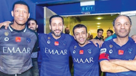 سامي الجابر يعود إلى كرة القدم.. رسائل كوميدية بين أساطير الهلال