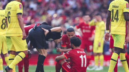 تياجو الملثم يحتفل بمحمد صلاح.. لماذا ارتدى القناع؟