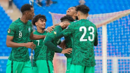 بهاتريك رديف.. السعودية لربع نهائي كأس العرب برباعية في العراق