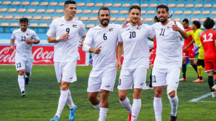  كأس آسيا| الدباغ يقرب فلسطين من التأهل أمام هونج كونج.. فيديو