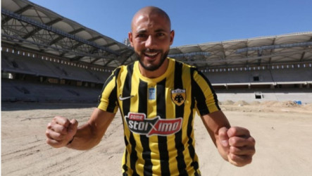 أمرابط بعد النصر.. 4 أهداف وماذا قدم مع آيك أثينا اليوناني؟