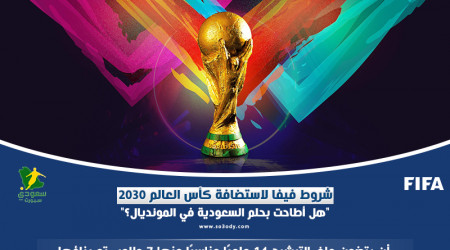 8 شروط جديدة لتنظيم كأس العالم 2030.. هل أطاحت بحلم السعودية؟