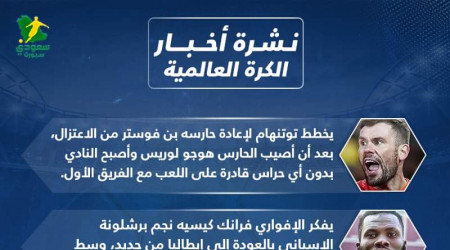 أخبار الكرة العالمية| ميسي في الدوري الأرجنتيني ومفاجأة توتنهام