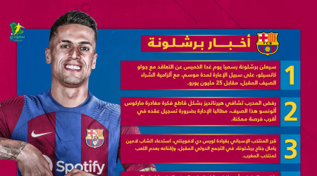أخبار برشلونة| صدمة كبرى للزلزولي وحسم صفقة الموسم بنسبة 100%