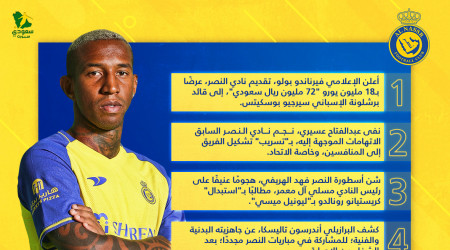 أخبار نادي النصر| صفقة بوسكيتس.. رد عسيري وهجوم فهد الهريفي