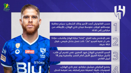 أخبار نادي الهلال| حقيقة إعادة مباراة الشباب وتأجيل ديربي النصر