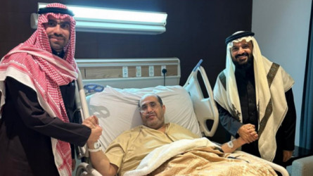 رئيس الاتحاد يزور البلوي في المستشفى.. أمنية قبل السوبر