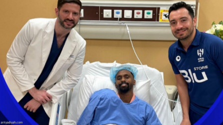 الهلال يعلن عن نجاح عملية الدوسري الجراحية
