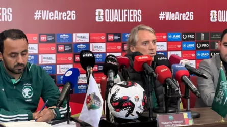 مانشيني: التاريخ يؤكد قوة مواجهة الأردن وتأهل السعودية غير مضمون