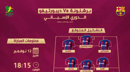برشلونة ضد ألافيس.. التوقيت والتشكيل المتوقع والقناة الناقلة