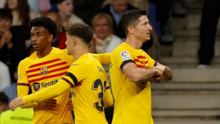 إصابة خطيرة لنجم برشلونة في مباراة مايوركا