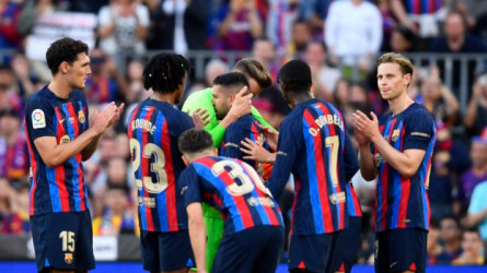ليلة وداع ألبا وبوسكيتس.. برشلونة يمطر شباك مايوركا بثلاثية