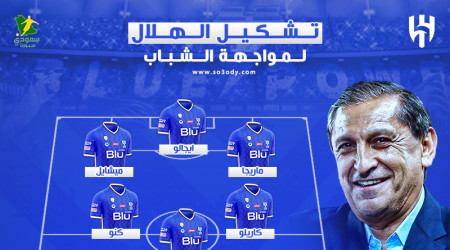 تشكيل الهلال.. عودة جانج وغياب سالم عن ديربي الشباب