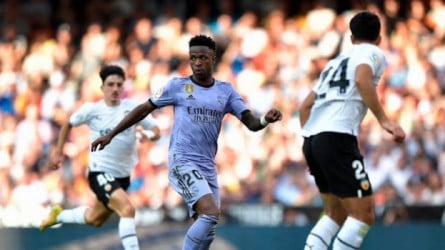 موعد مباراة فالنسيا وريال مدريد في الدوري الإسباني والتشكيل المتوقع والقناة الناقلة