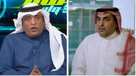 صورة تجمع بين سعد اللذيذ ووليد الفراج