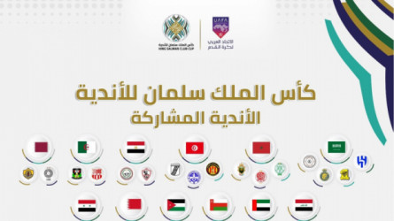 قائمة الأندية المشاركة في كأس الملك سلمان للأندية 2023