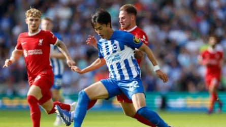 هدف برايتون الثاني أمام ليفربول في الدوري الإنجليزي