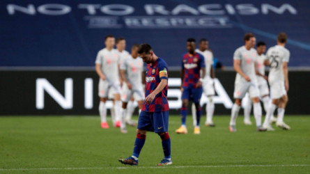 عقدة بايرن ميونخ دمرت مسيرة ميسي الأسطورية أوروبيا.. نتائج صادمة