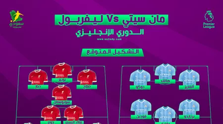 مانشستر سيتي ضد ليفربول| موعد المباراة والتشكيل والقنوات الناقلة