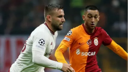 زياش يقود جلطة سراي لتعادل صعب ضد يونايتد بثلاثية في دوري الأبطال