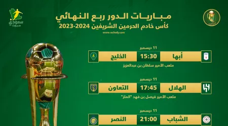 موعد ربع نهائي كأس الملك|النصر يصطدم بالشباب ومواجهة ثأرية للهلال