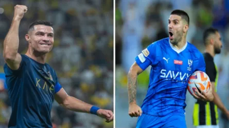 أفضل من رونالدو ويهتم بالفريق.. أسطورة الهلال يتغزل في القناص