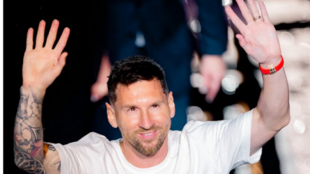 ميسي في حفل تقديمه مع إنتر ميامي: سعيد جدا وأريد التدريب فورا