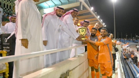  نادي مضر يتوج بلقب الدوري السعودي للدرجة الثالثة 2023