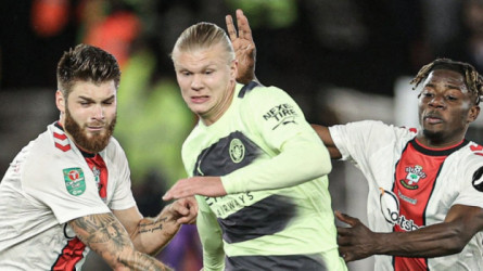 مانشستر سيتي يودع كأس رابطة الأندية الإنجليزية أمام ساوثهامبتون