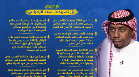  وقعت على بياض ولم أنتقم من النصر.. سعد الزهراني يكشف الحقائق