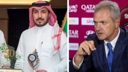  وصلوا إلى طريق مسدود.. فصل جديد في الخلافات بين المهيدب وجويدو يستفز جمهور النصر وصلوا إلى طريق مسدود.. فصل جديد في الخلافات بين المهيدب وجويدو يستفز جمهور النصر