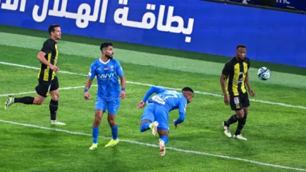  لحظة هدف مالكوم في ديربي الاتحاد والهلال