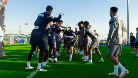 ترحيب خاص بثنائي الهلال.. آخر مران قبل موقعة النصر