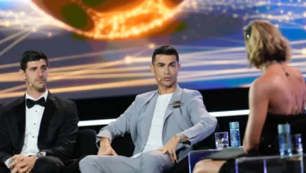 رونالدو يعلن انسحابه من المنافسة مع النصر بتصريح صادم في حفل جلوب سوكر !