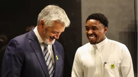 الاتحاد يكشف عن رقم بيرجوين في حفل توقيع العقد