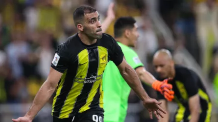 عبد الرزاق حمد الله الاتحاد ونافباخور حمد الله يسجل التعادل للاتحاد
