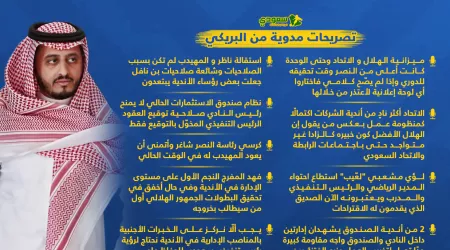  عودة رئيس النصر وتخريب عمل الصندوق واختفاء كالزادا .. تصريحات مدوية من البريكي