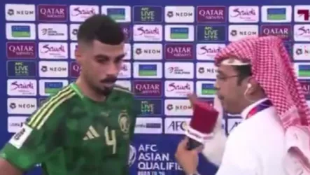 لاجامي ينفعل على المراسل .. تصرف غير لائق من نجم النصر
