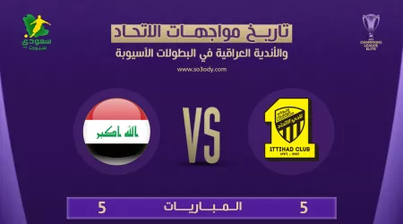 الاتحاد أمام الأندية العراقية.. سجل متوازن يهدد الطموح الآسيوي قبل مواجهة الشرطة الاتحاد أمام الأندية العراقية.. سجل متوازن يهدد الطموح الآسيوي قبل مواجهة الشرطة