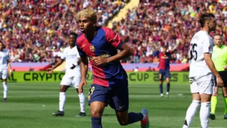  فيديو| شاهد ريمونتادا خرافية لبرشلونة بثنائية يامال ورافينيا 
