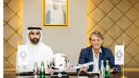 رسميا I مانشيني يعود إلى الخطوط التدريبية عبر بوابة السد القطري